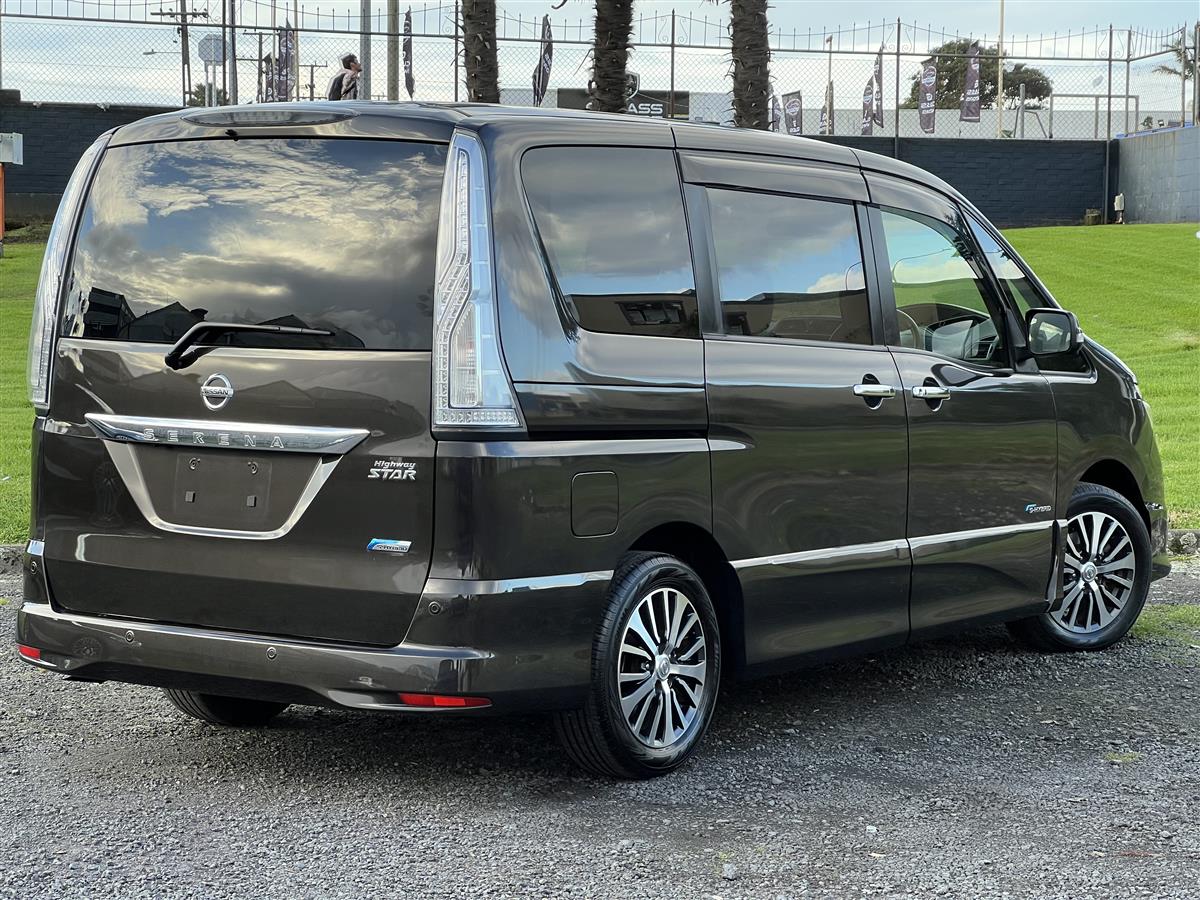 2014 Nissan Serena 360° camera !! LDA !! Van Automatic, 8 seats, Brown, New Import, Petrol, 1,990 cc, 75,465 km