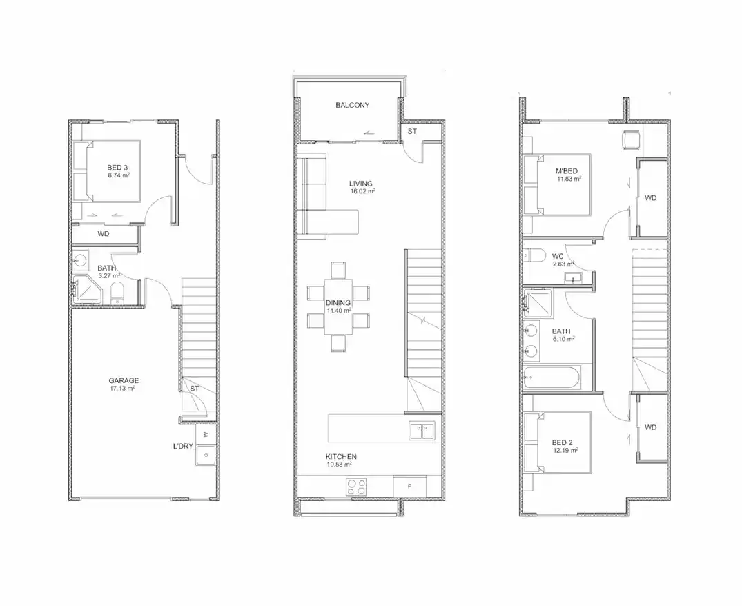 Parkside Living in an Exceptional Location, Brandnew 3 beds 2.5 baths home with garage, 1 bed 1 bath ground floor, 1 km to Ormiston Senior College, 41 Flat Bush School Road, Flat Bush, Auckland