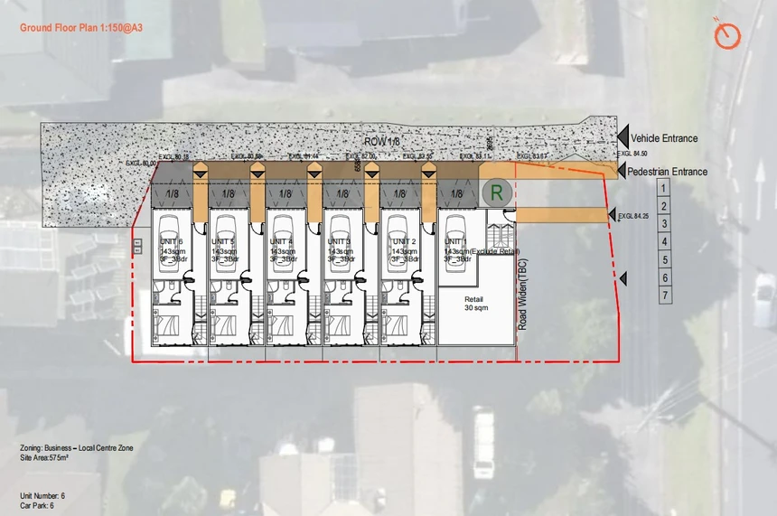 575m2 section on Local Centre zoning, 118m2 Brick 3 beds 2 baths house with carport and standalone double garage, Downstairs a massive rumpus room and Complete with an additional bathroom and laundry, 450 Don Buck Road Massey, Auckland