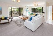 For rent, Brick and tile 3 beds 2 baths house with single garage, available 31st August, 2/2 Channing Crescent, Botany Downs, Auckland