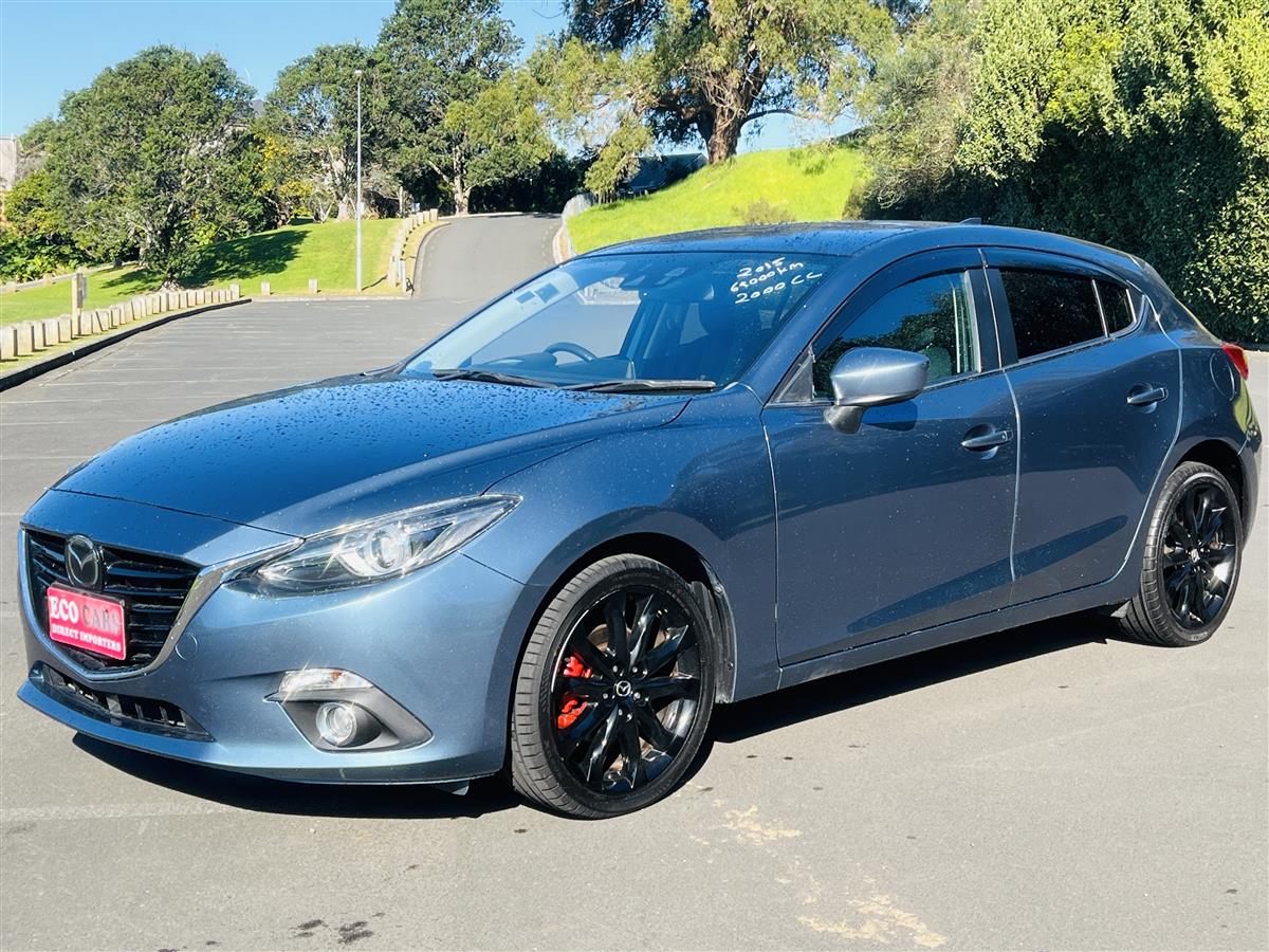 2015 Mazda Axela 2.0S ADAPTIVE CRUISE CONTROL HUD Hatchback Automatic, 5 seats, Blue, Petrol, 2,000 cc, 69,060 km