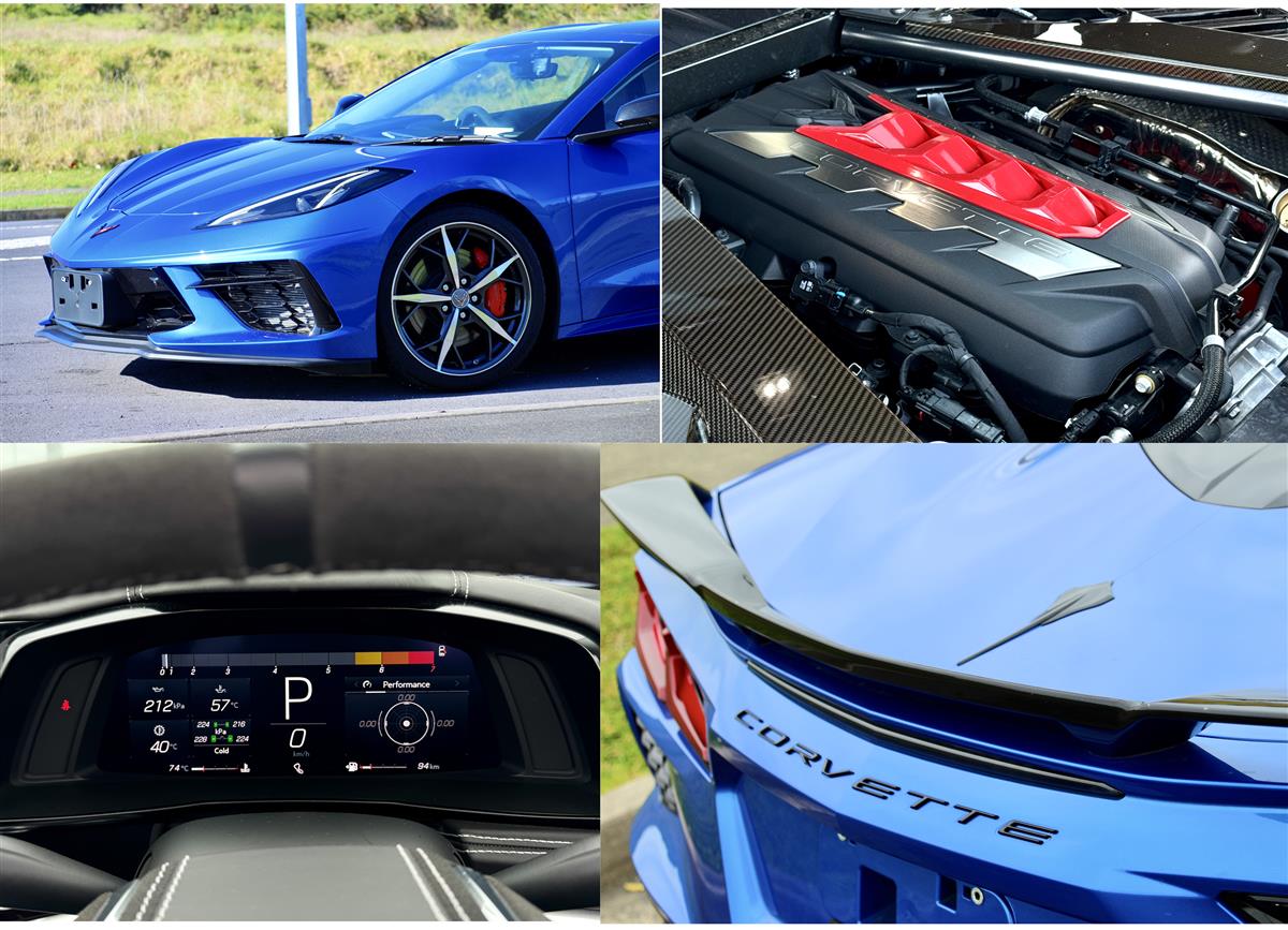 2022 Chevrolet Corvette 3LT Z51 Performance Pack V8 Convertible Automatic, 2 seats, Blue, Petrol, 6,200 cc, 4,500 km