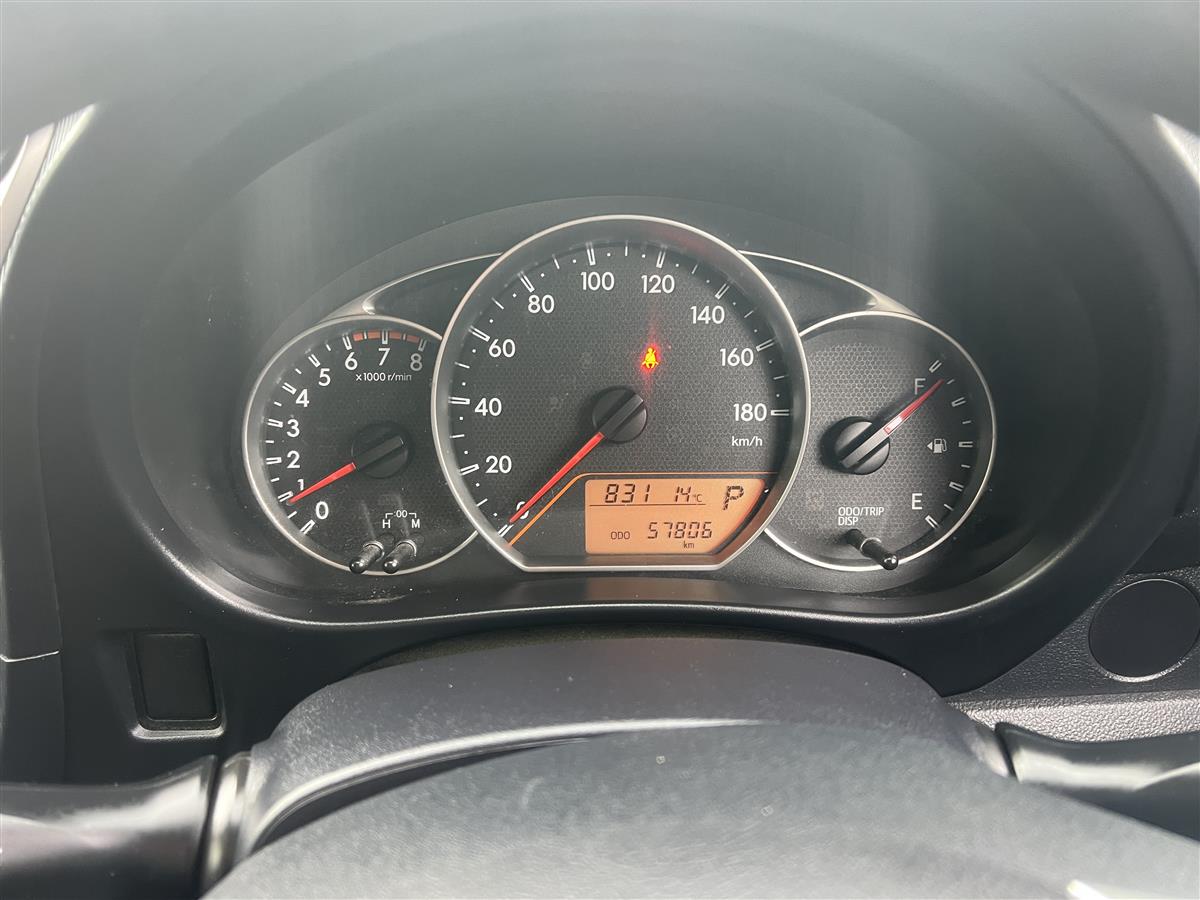 2012 Toyota Ractis /CURRENT WOF AND REGO Hatchback Automatic, 5 seats, Silver, Petrol, 1,320 cc, 57,800 km