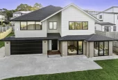 786m2 section, 2 kitchens, 355m2 Brandnew 7 beds (1 ensuite) 4 baths house with double garage and 3 beds granny, move-in ready, Central air conditioning system upstairs, Separate heat pump downstairs, Underfloor heating in all bathrooms, 10 Saw Lane Swanson, Auckland