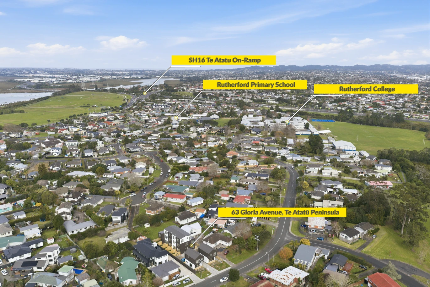 Brandnew standalone 3 beds 2.5 baths home with car park, Lot 2/63 Gloria Avenue Te Atatu Peninsula, Auckland