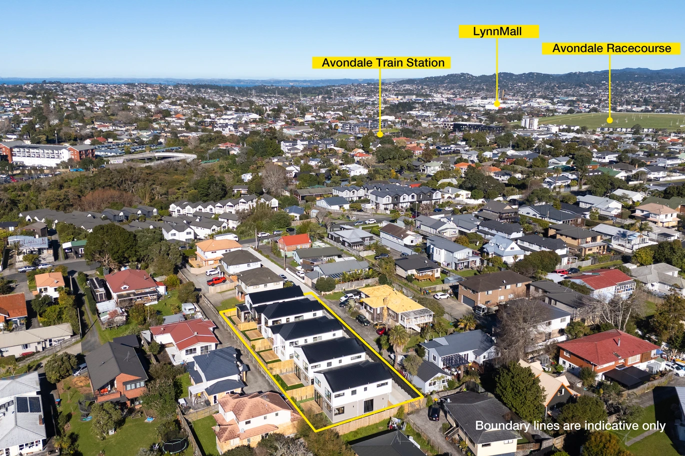 With Sky Tower views, Brandnew standalone 4 beds 2.5/3.5 baths 2 living areas homes with double garage, Central air conditioning, Ventilation system, Underfloor heating, 36 Powell Street Avondale, Auckland