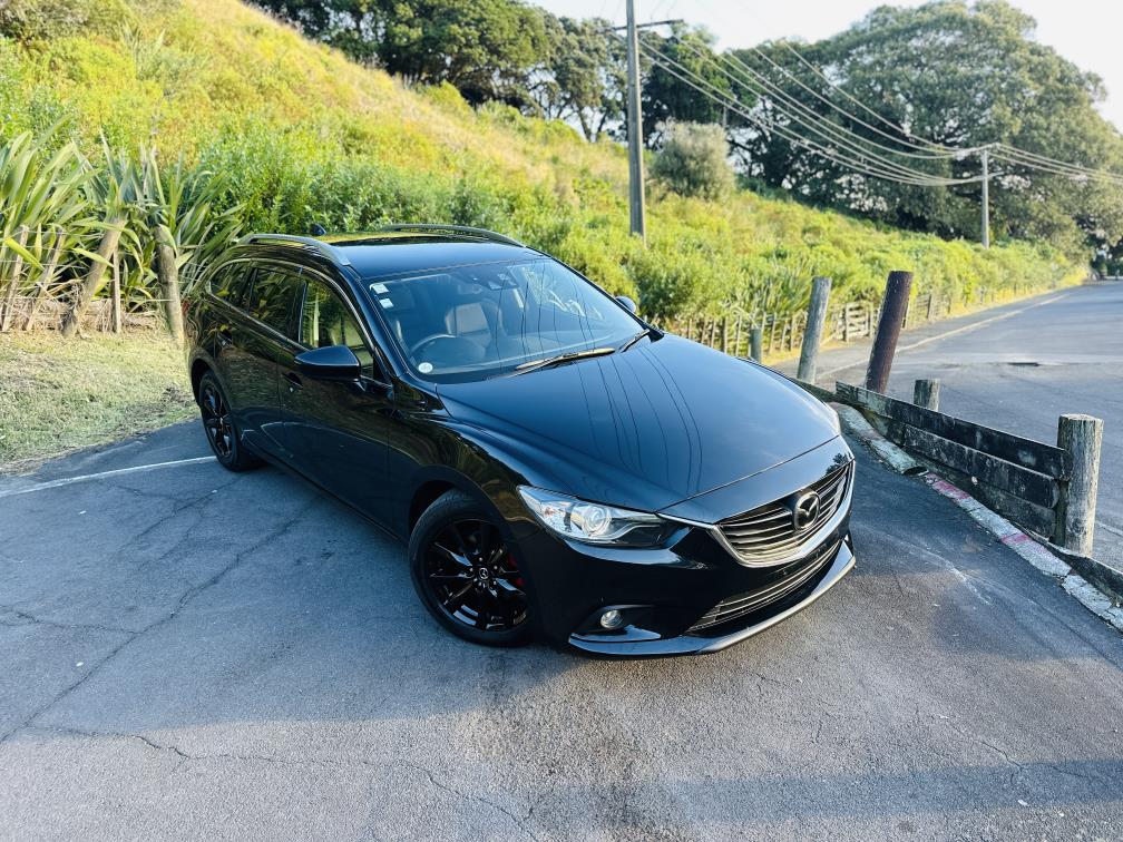 2014 Mazda Atenza 25S L SPORTS !! TOP SPEC !! Station Wagon Tiptronic, Black, 5 seats, New Import, Petrol, 2,500 cc, 68,325 km