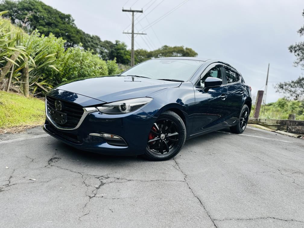 2016 Mazda Axela SPORTS !! SKYACTIVE ENGINE !! Hatchback Tiptronic, 5 seats, Blue, New Import, Petrol, 1,500 cc, 49,311 km