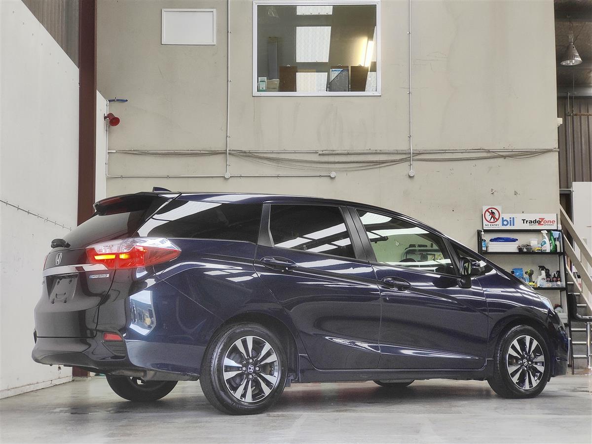 2016 Honda Shuttle Hybrid X STYLE EDITION/GRADE 4/ Hatchback Automatic, 5 seats, Navy Blue, New Import, Hybrid, 1,500 cc, 78,136 km