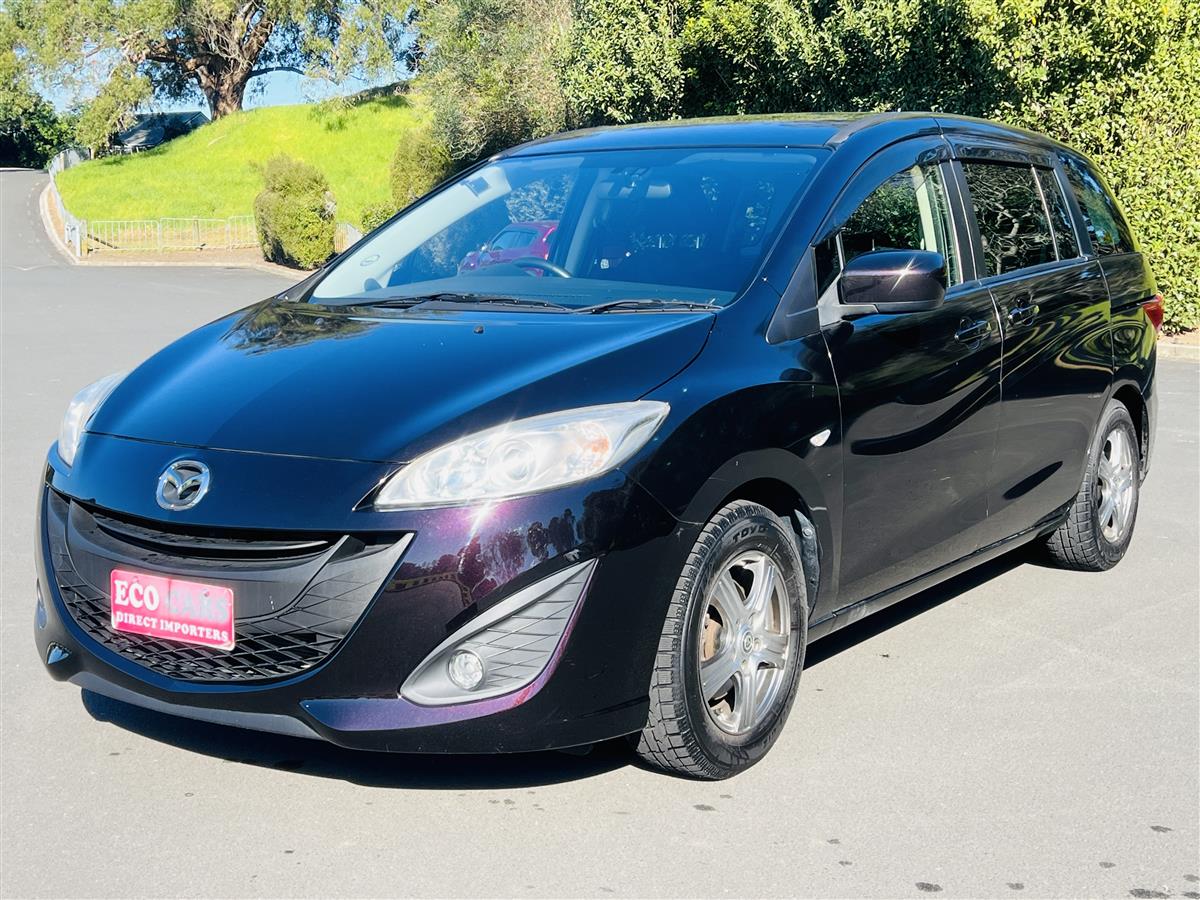2017 Mazda Premacy APPLE CAR PLAY AUTO DOORS Station Wagon Automatic, 7 seats, Black, Petrol, 2,000 cc, 53,246 km