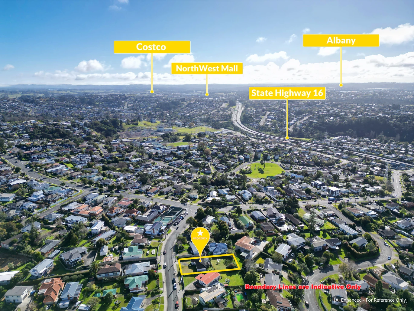 817m2 section, 3 beds 1 bath house, Approx. 18.3m2 street frontage and multi off-street car parks, 8 Chorley Avenue Massey, Auckland