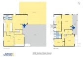 Robust construction – Concrete block and brick, 3 beds + Flexi room 2 baths home, Upstairs: 2 beds 1 bath, Separate living room with access to a sunny porch, Open-plan kitchen and dining area, Downstairs: Additional bedroom plus living area, Bathroom and utility room, 2/2B Yeoman Place, Howick, Auckland