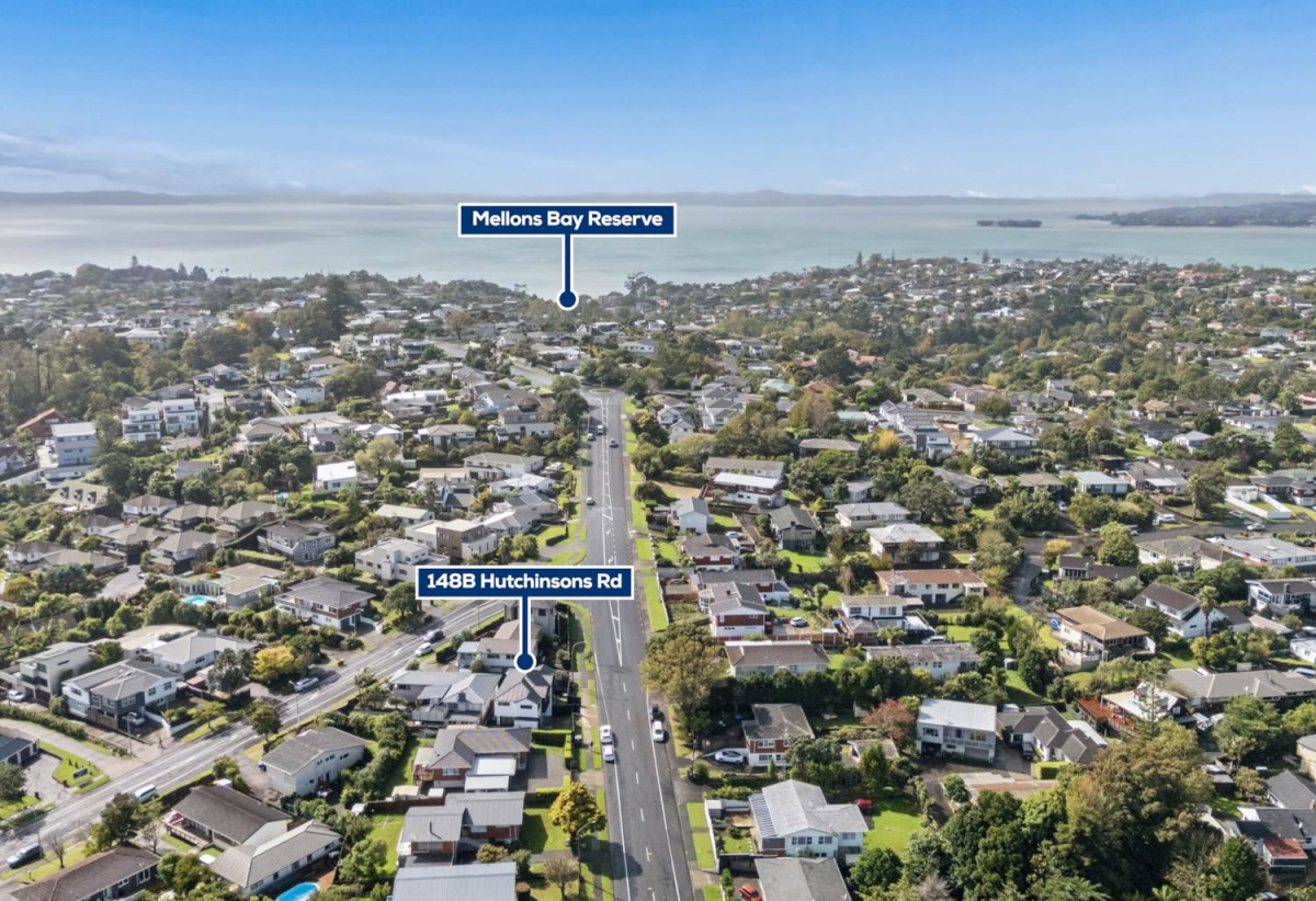 3 beds 2 baths home, 0.6 km to Macleans Primary School, 148B Hutchinsons Road, Bucklands Beach, Auckland