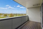With three balconies in total, 2 beds 1 bath modern two-level apartment with 1 car park, next to Barry Curtis Park and the Fo Guang Shan Temple, 16/63 Kestev Drive, Flat Bush, Auckland