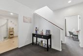 With three balconies in total, 2 beds 1 bath modern two-level apartment with 1 car park, next to Barry Curtis Park and the Fo Guang Shan Temple, 16/63 Kestev Drive, Flat Bush, Auckland