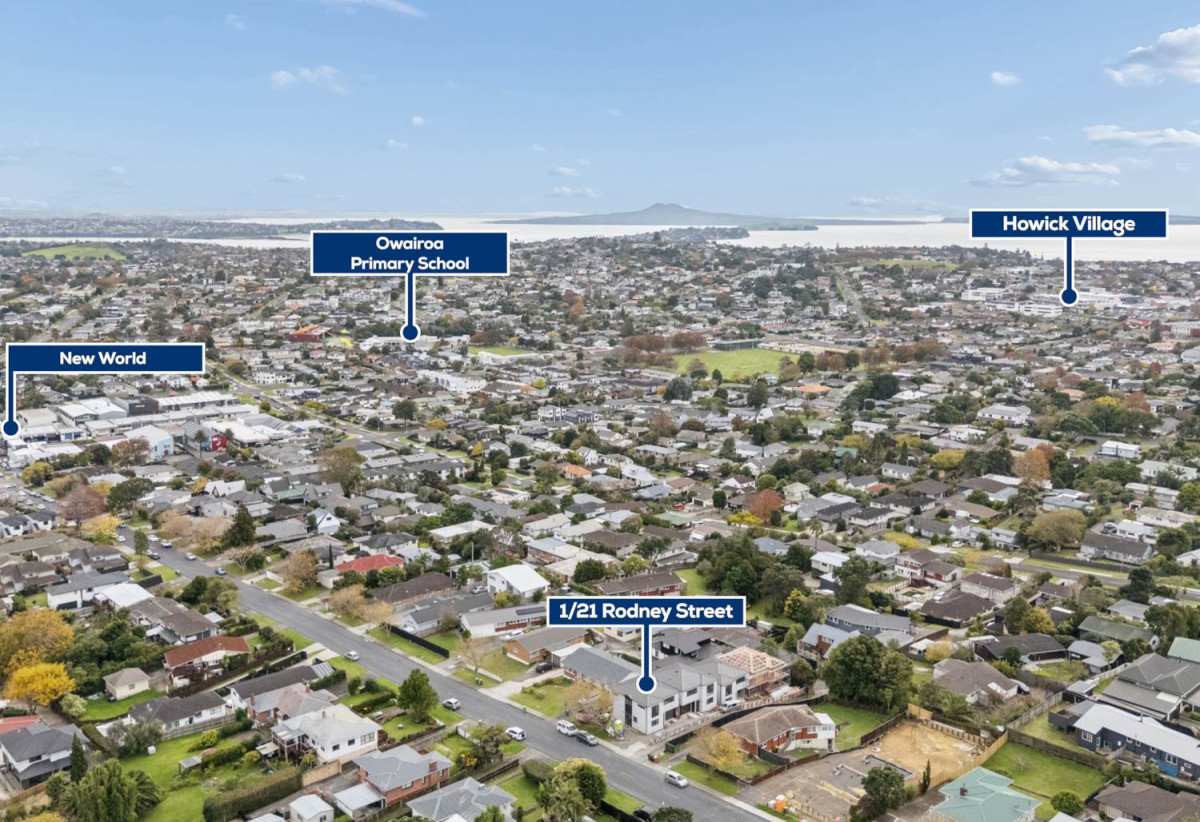 10-year Stamford Insurance Warranty, Brandnew 4 beds 2.5 baths home with garage, 0.7 km to Owairoa School, 0.8 km to Howick College, Lot 2/21 Rodney Street, Howick, Auckland