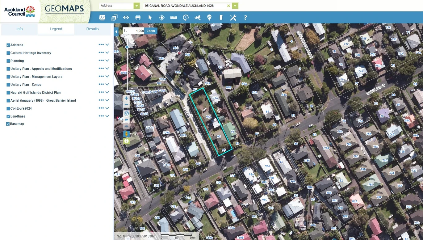 1031m2 section, RC and EPA Ready for 6 standalone homes, 6 beds 2 baths houses with car parks, 95 & 95A Canal Road Avondale, Auckland