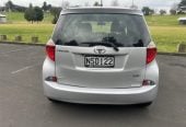 2012 Toyota Ractis /CURRENT WOF AND REGO Hatchback Automatic, 5 seats, Silver, Petrol, 1,320 cc, 57,800 km