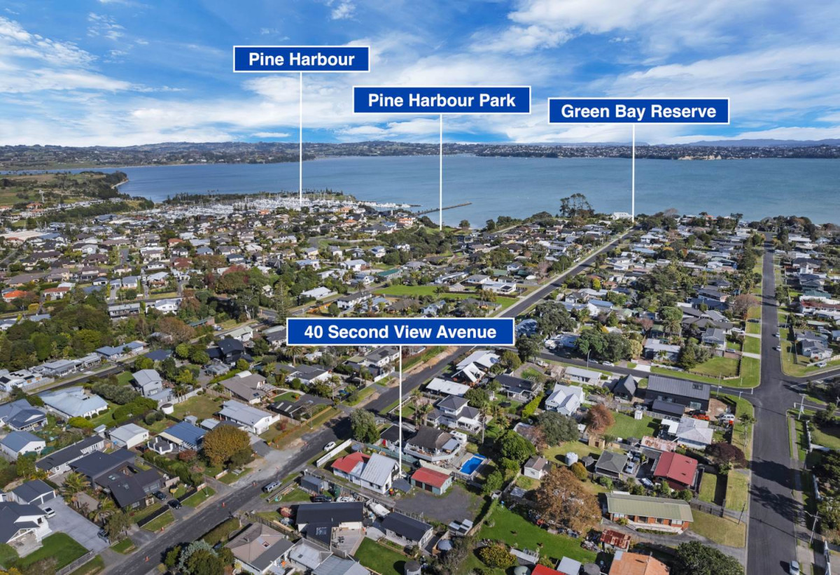 Affordable Beachlands Opportunity, 1012m2 section, 3 beds 2 baths house with double garage, 40 Second View Avenue, Beachlands, Auckland