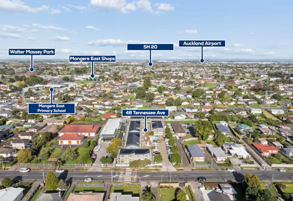 32 Brandnew homes, Flexible Layouts: Choose from 2-bed/1-bath, 2-bed/2-bath, or spacious 3-bed/2-bath designs, Every home includes one dedicated off-street parking, Lots 1-32/48 Tennessee Avenue, Mangere East, Auckland