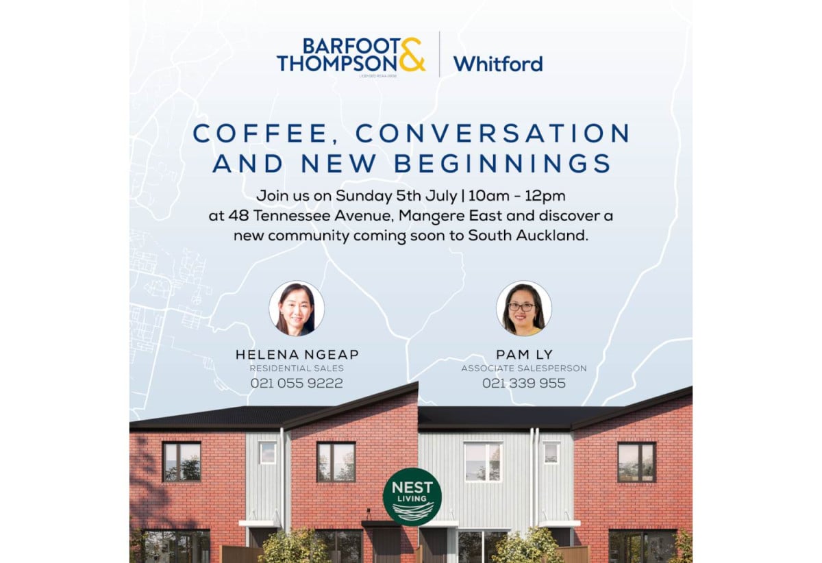 32 Brandnew homes, Flexible Layouts: Choose from 2-bed/1-bath, 2-bed/2-bath, or spacious 3-bed/2-bath designs, Every home includes one dedicated off-street parking, Lots 1-32/48 Tennessee Avenue, Mangere East, Auckland