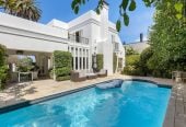 Must Sell, Vendors has Purchased, Double Grammar school zone, This Andrew Patterson Architectural masterpiece, 625m2 section, 351m2 floor area, 4 beds + office 2 baths house with double garage and swimming pool, Sea Views, zoned for Auckland Grammar and Epsom Girls’ Grammar School, 3 Crescent Road, Parnell, Auckland