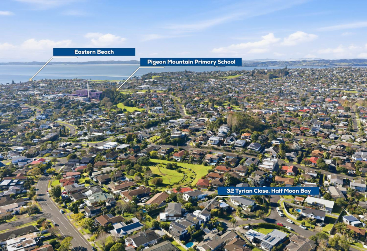 Elite School Zones, Coastal Luxury, 132m2 Brandnew standalone 3 beds + study 2.5 baths home with garage, 32A Tyrian Close, Half Moon Bay, Auckland