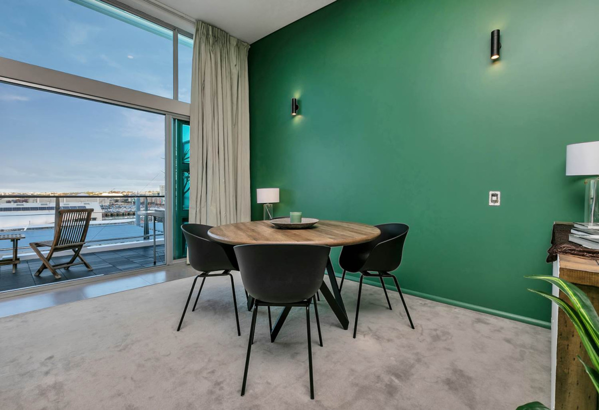 Auckland Girls’ Grammar School zone, Penthouse living at Princes Wharf, 85m2 Leasehold 1 bed 1 bath apartment with secure carpark at Shed 20, plus a large balcony offering harbour views, 48A/139 Quay Street, City Centre, Auckland