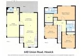 3 beds 2.5 baths home with garage, a private deck and fully fenced garden, Walking distance to New World and Moore Street shops, 64D Union Road, Howick,Auckland