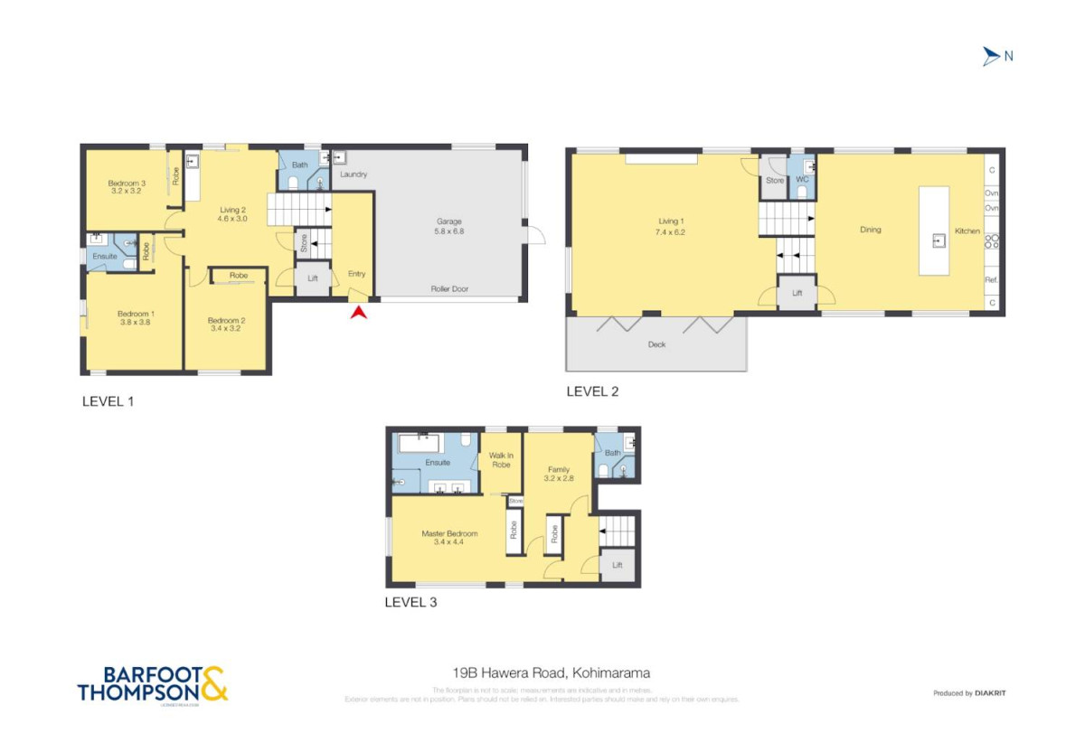 Must Sell, Built- in lift, Brandnew standalone 5 beds (3 ensuites) 4.5 baths house with double garage, 19B Hawera Road, Kohimarama, Auckland