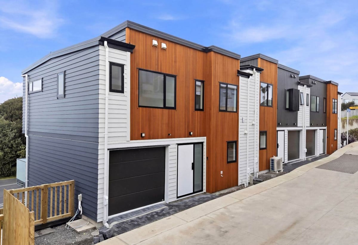 Brandnew 5 beds 3.5 baths home with garage, The ground floor is a revelation: two private bedroom suites share a combined bathroom and have a separate entrance, 29 Scott Road, Hobsonville, Auckland