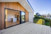 Striking three-level 4 beds (1 ensuite) 2.5 baths house with double garage, a spectacular top-floor retreat that’s made for entertaining. Throw open the doors to the elevated balcony overlooking the Warkworth Club, 35 Mamaku Lane, Warkworth, Auckland