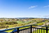 Striking three-level 4 beds (1 ensuite) 2.5 baths house with double garage, a spectacular top-floor retreat that’s made for entertaining. Throw open the doors to the elevated balcony overlooking the Warkworth Club, 35 Mamaku Lane, Warkworth, Auckland