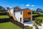 Striking three-level 4 beds (1 ensuite) 2.5 baths house with double garage, a spectacular top-floor retreat that’s made for entertaining. Throw open the doors to the elevated balcony overlooking the Warkworth Club, 35 Mamaku Lane, Warkworth, Auckland