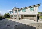 Motivated vendor, 500m2 section, Sea Views, Brick and weatherboard 5 beds (1ensuite) 3 baths house with double garage, 2 beds 1 bath ground floor, 48C Totara Road, Te Atatu Peninsula, Auckland