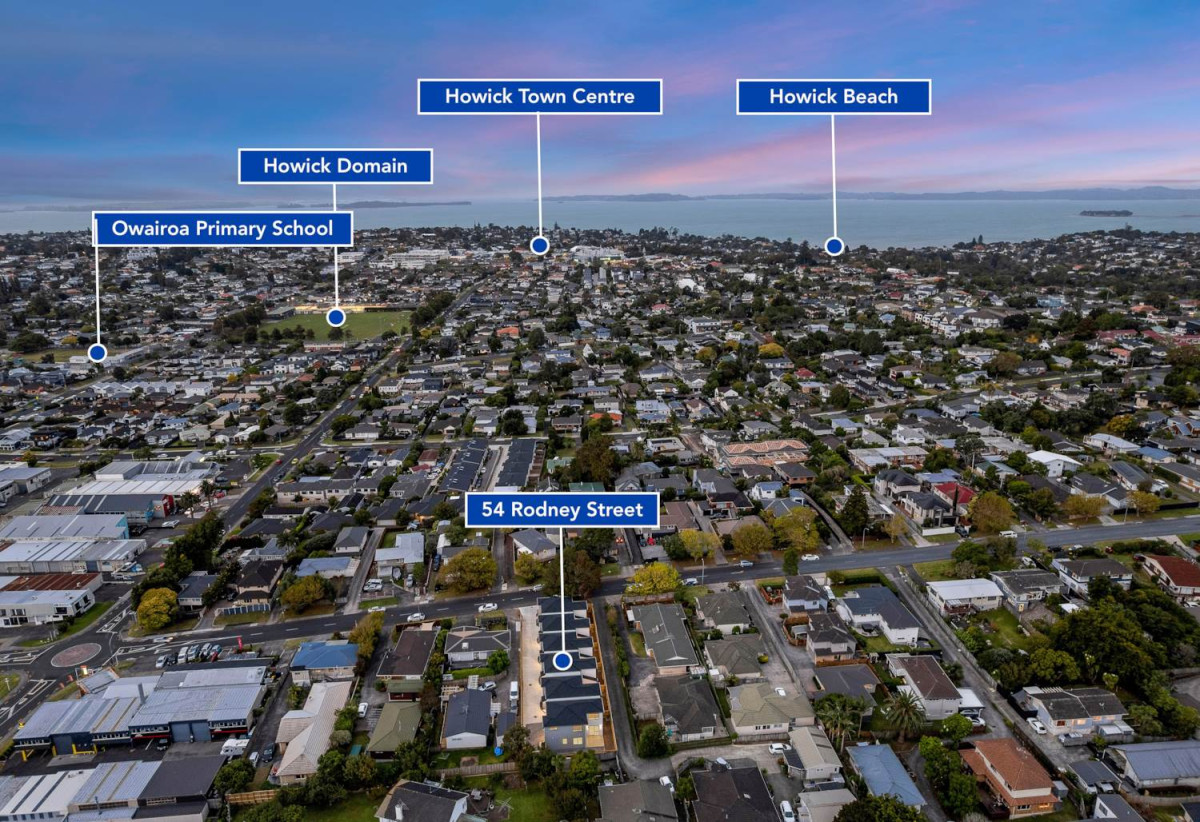 Brandnew standalone 3 beds 2.5 baths home with garage, minutes rom: Shopping & Dining: New World, Meadowlands restaurants, supermarkets, 0.5 km to Owairoa School, 1 km to Howick Intermediate and Howick College, Lot 4/54 Rodney Street, Howick, Auckland