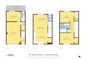 3 beds 2.5 baths home with garage, 1 ensuite ground floor, 0.4 km to Te Atatu Intermediate, 3/25 Taikata Road, Te Atatu Peninsula, Auckland