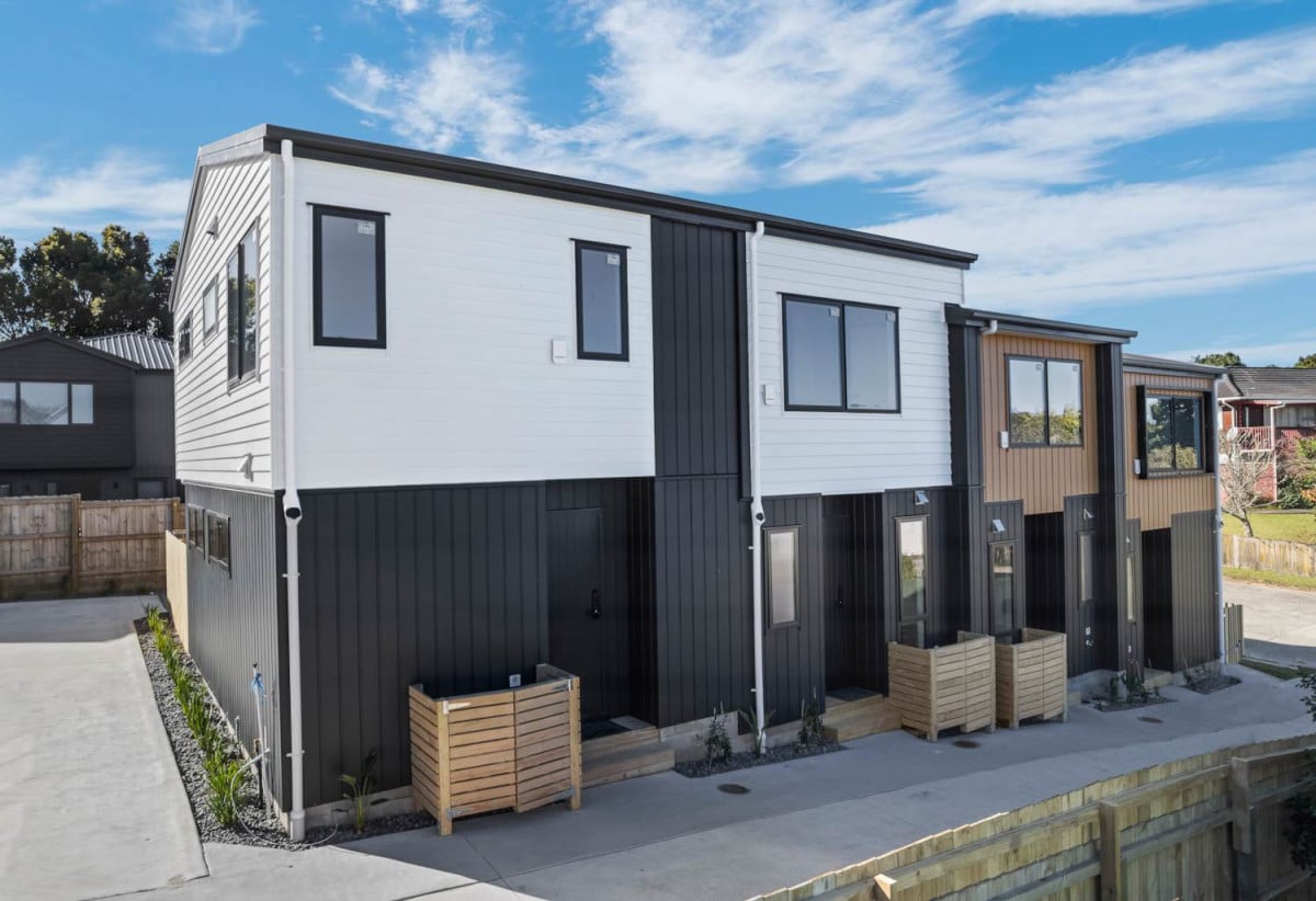 Brandnew freehold 2 beds 1.5 baths home with car park, 0.6 km to Lincoln Heights School, Lot 6/54 Donovan Avenue, Massey, Auckland