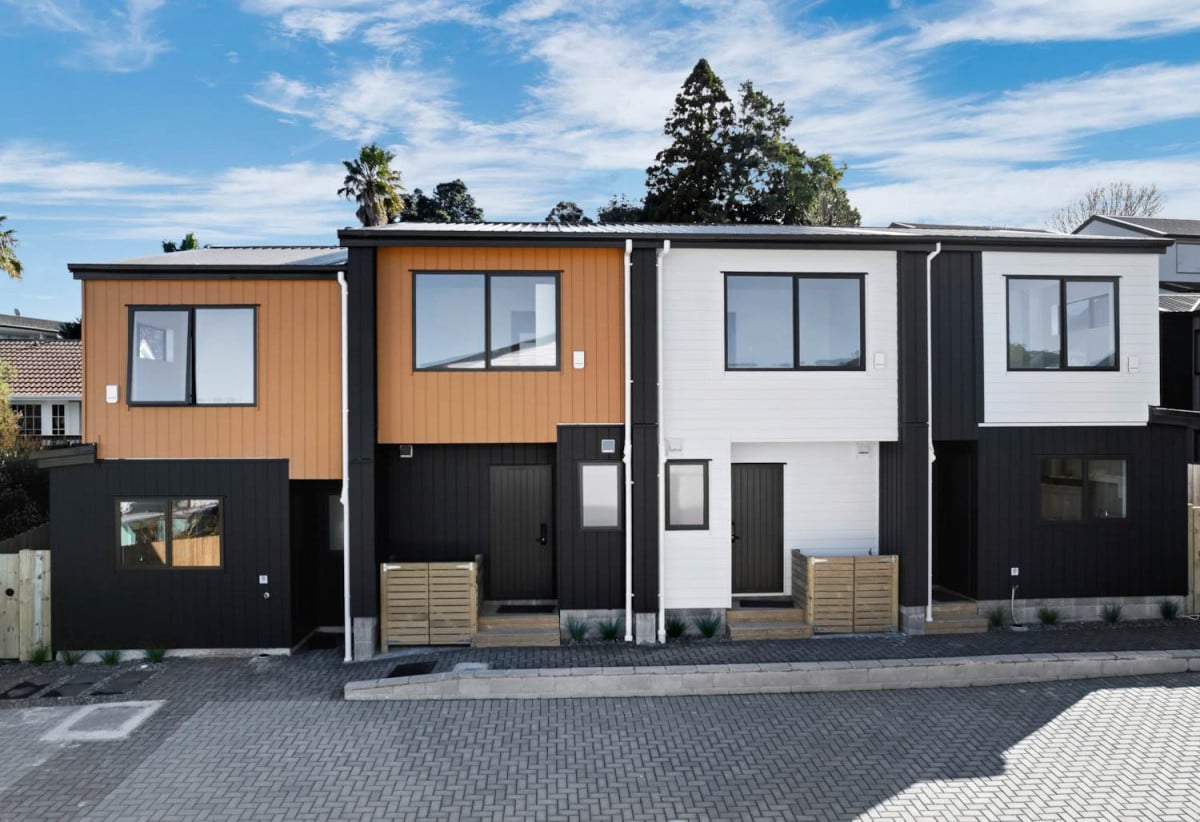 Brandnew freehold 2 beds + study 1.5 baths home with car park, 0.6 km to Lincoln Heights School, Lot 3/54 Donovan Avenue, Massey, Auckland