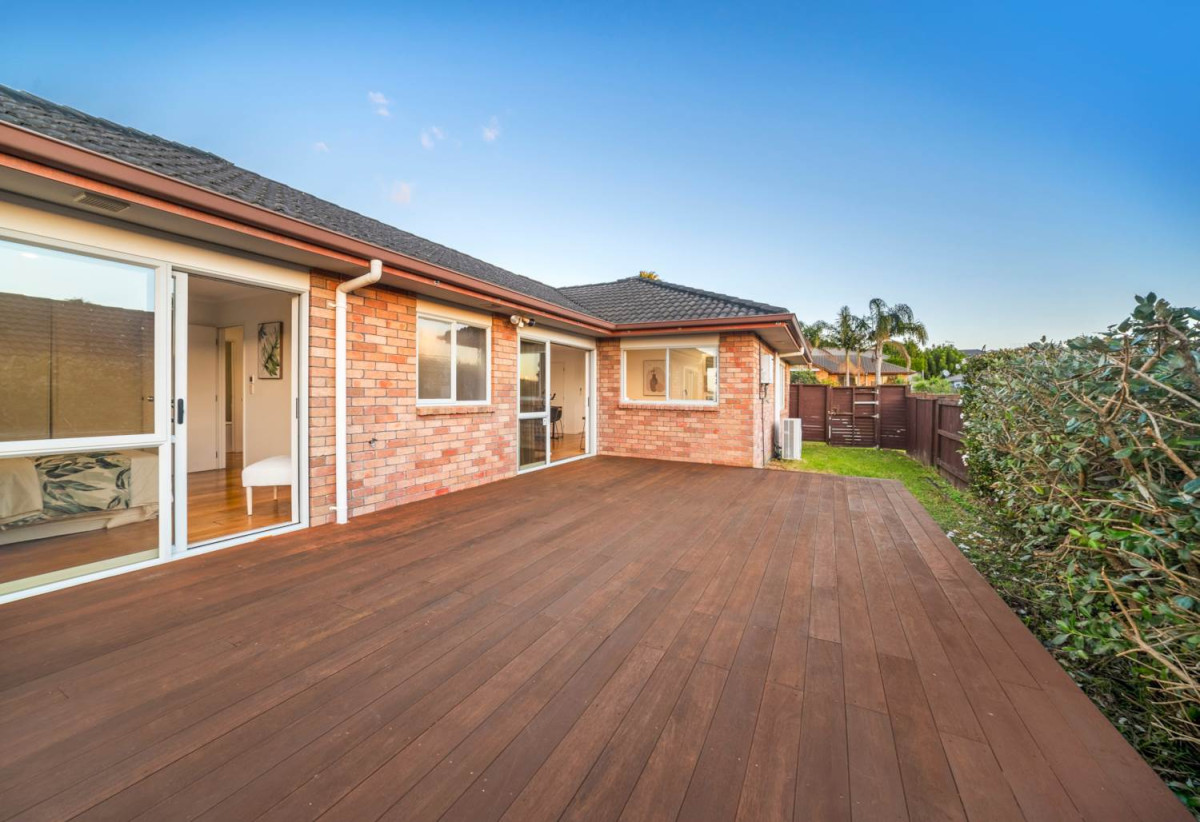Massey High School zone, 450m2 section, Brick and tile 3 beds 2 baths house with double garage, 34 Rush Creek Drive, Westgate, Auckland