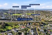 118m2 Brandnew 3 beds baths home with garage, 0.3 km to Target Road School, Lot1/12 Totaravale Drive, Totara Vale