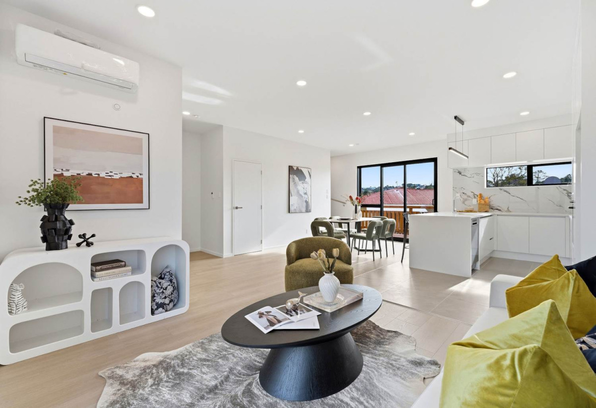 152m2 Brandnew 4 beds (2 ensuites) 3.5 baths home with garage, 0.3 km to Target Road School, Lot3/12 Totaravale Drive, Totara Vale, Auckland