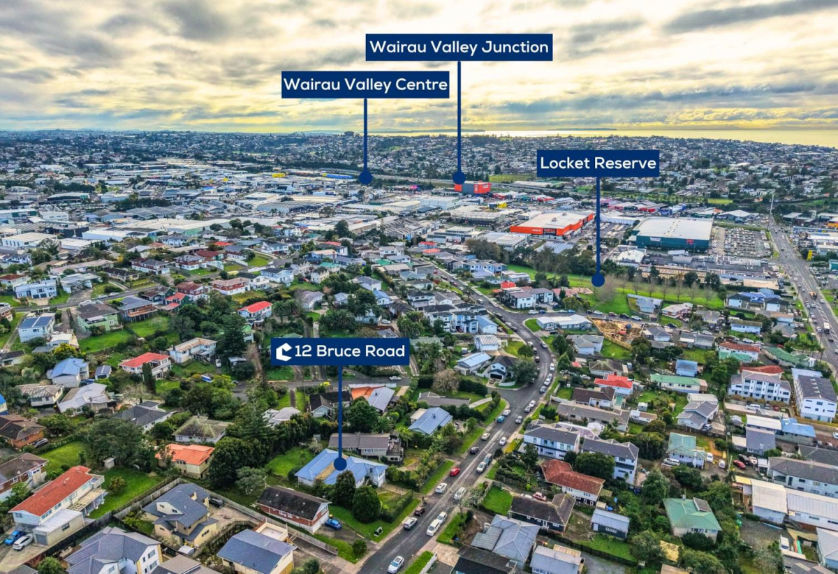 Double Westlake school zone, 675m2 section, 8 beds 2.5 baths house, a tandem double garage for 2 cars, 12 Bruce Road, Glenfield, Auckland