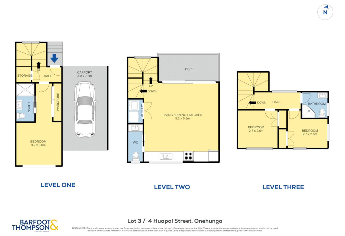 Brandnew 3 beds 2.5 baths home with carport, 1 ensuite ground floor, 0.9 km to Onehunga Primary School, 4B Huapai Street, Onehunga, Auckland