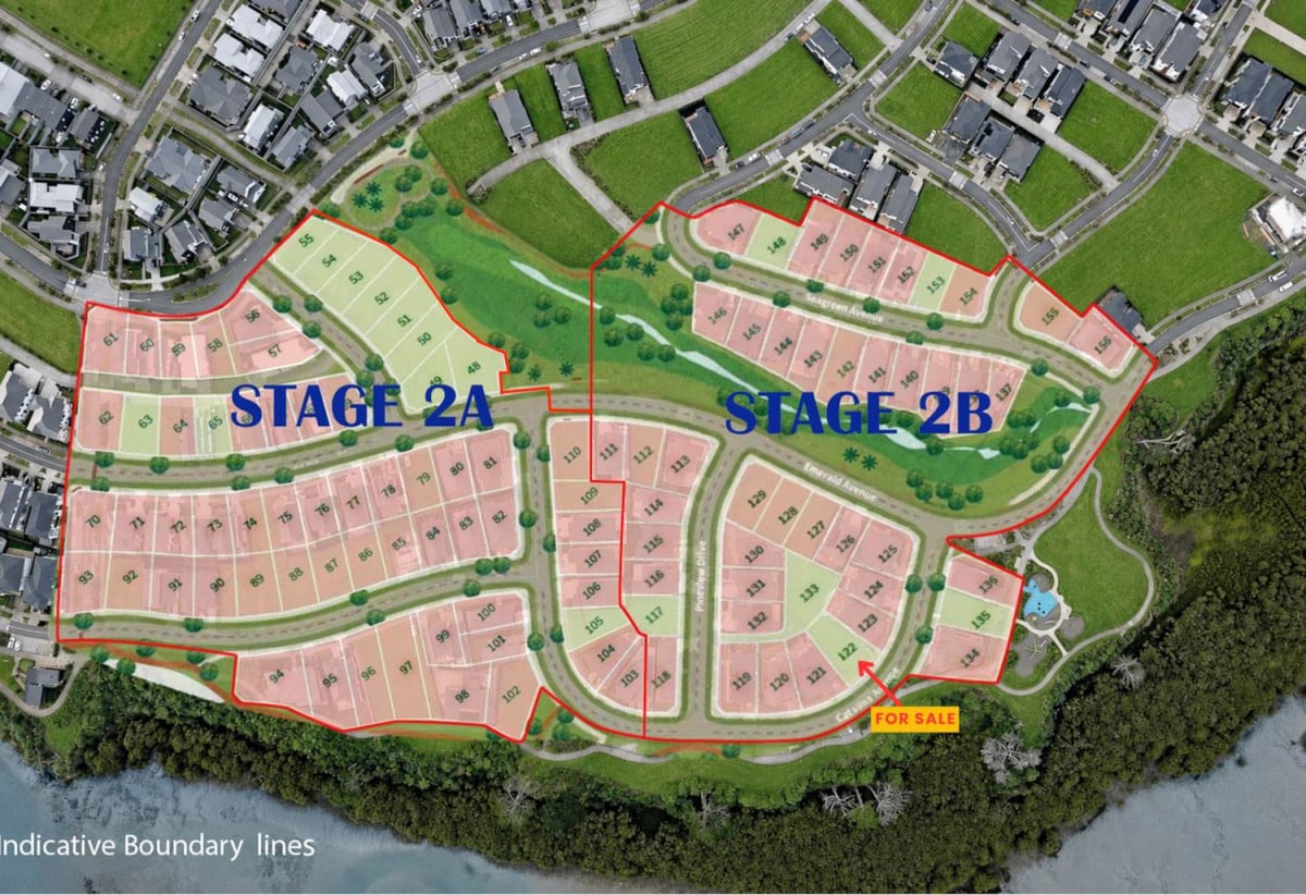 449m2 section, Build Your Dream Waterfront Lifestyle at Karaka, Lot 122/25 Catalina Avenue, Karaka, Auckland
