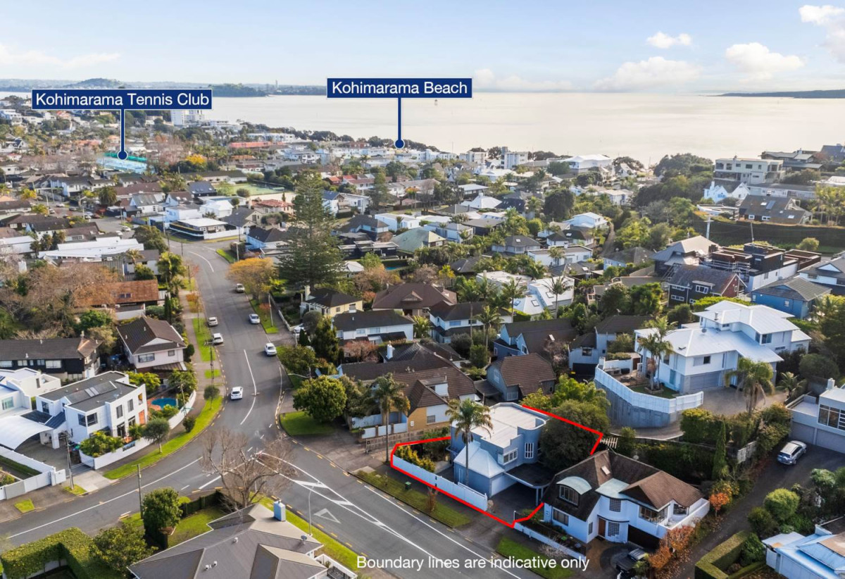 373m2 section, Standalone 3 beds 2 baths house with double garage, 68 Melanesia Road, Kohimarama, Auckland