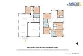 7 beds ( 2 ensuites) 4 baths house with double garage, 2 beds 1 bath ground floor, 0.5 km to Hingaia Peninsula School, 68 Papaka Road, Karaka, Auckland