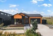 With views across a peaceful bush reserve, 5 beds (2 ensuites) 3 baths house with double garage, Crafted from premium James Hardie and brick, 51 Emerald Avenue, Karaka, Auckland