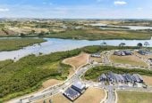 With views across a peaceful bush reserve, 5 beds (2 ensuites) 3 baths house with double garage, Crafted from premium James Hardie and brick, 51 Emerald Avenue, Karaka, Auckland