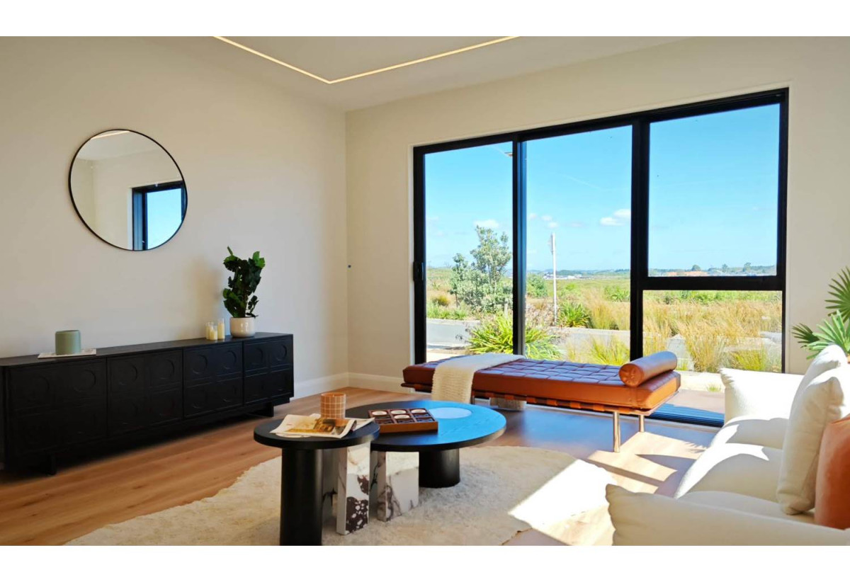 With views across a peaceful bush reserve, 5 beds (2 ensuites) 3 baths house with double garage, Crafted from premium James Hardie and brick, 51 Emerald Avenue, Karaka, Auckland